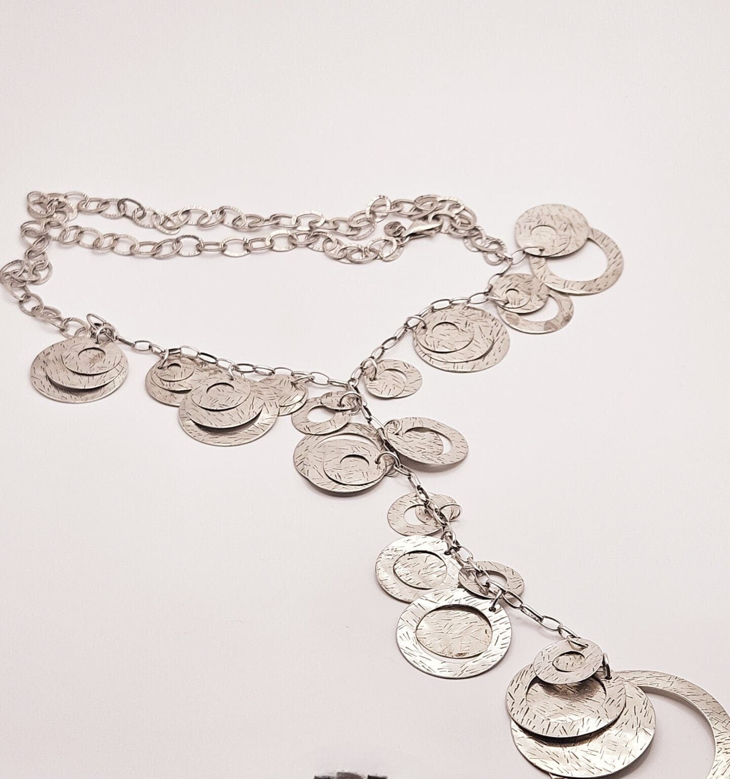 Silpada Sterling Silver Disc popular Necklace