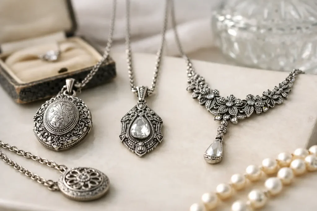 Best Vintage Silver Necklaces Worth Buying