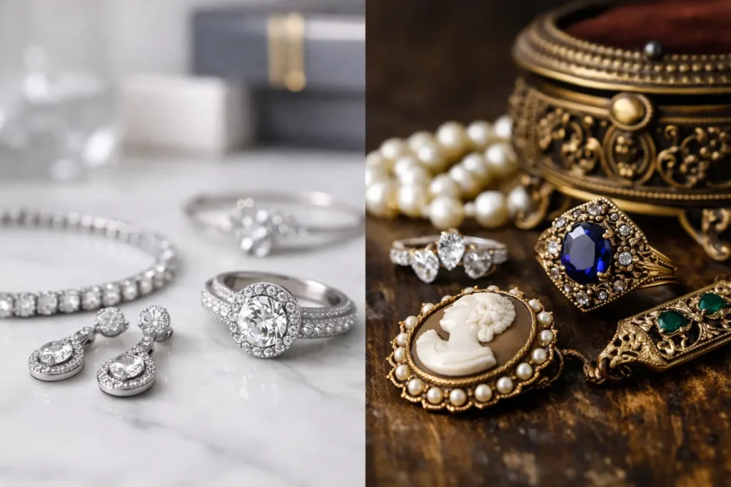 Estate Jewelry vs Antique: What’s the Difference?