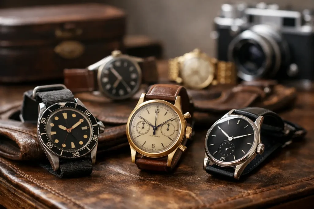 12 Best Old Watches for Men Worth Buying