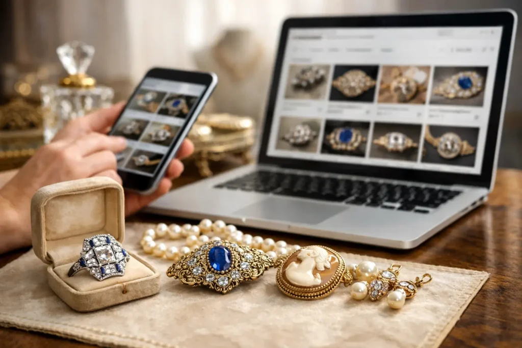 Vintage Jewelry Marketplace Comparison Guide